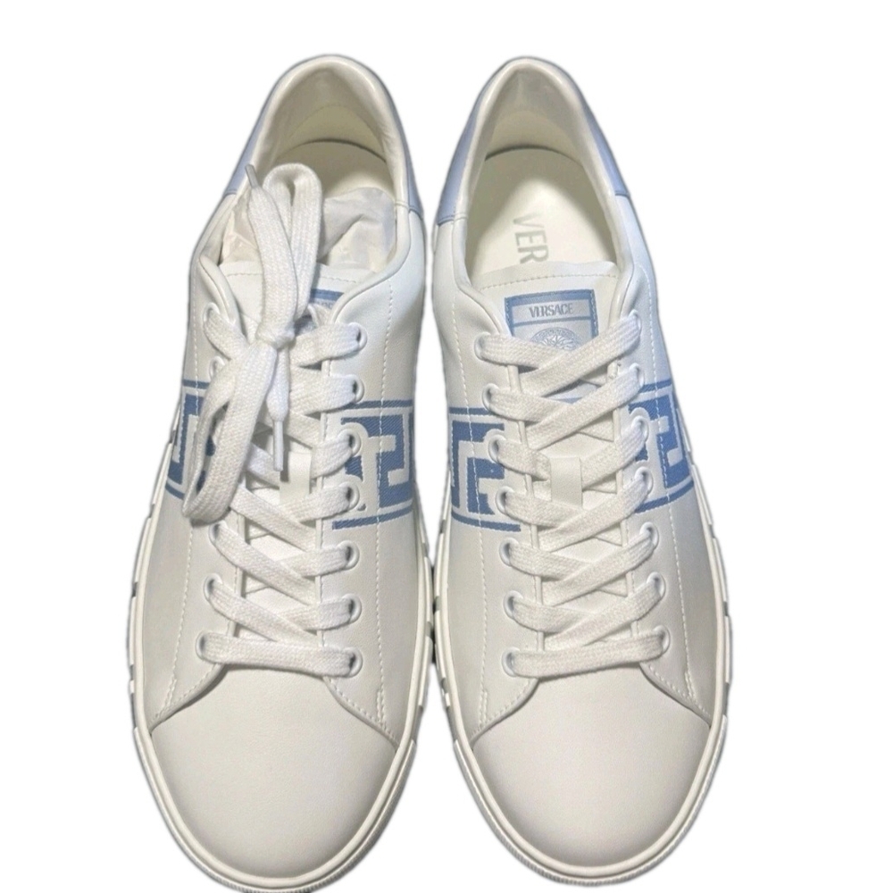 Versace Barocco Greca Jacquard (Unisex) Sneakers US EU 40 /US Mens Sz 7 Wmns 9 - Picture 4 of 12
